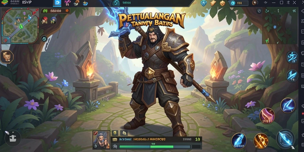 Tangkapan layar gameplay 8SVIP yang menampilkan aksi seru dalam MMORPG.