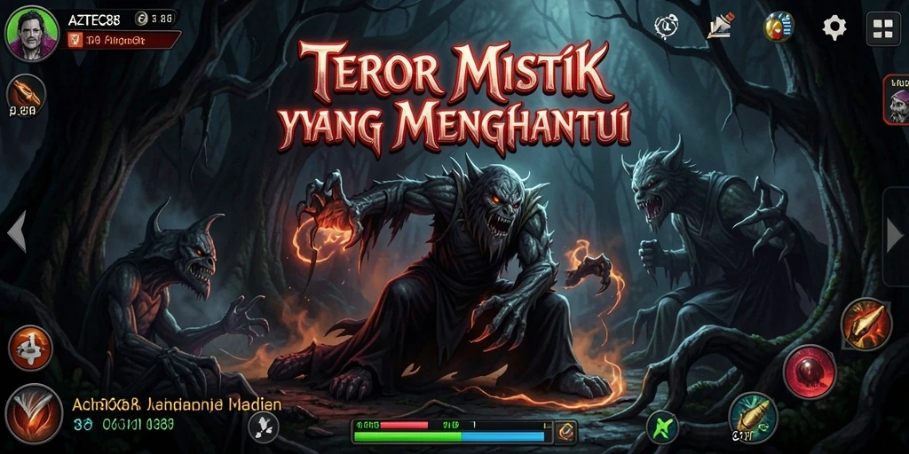 Gameplay menyeramkan AZTEC88 yang memacu adrenalin.