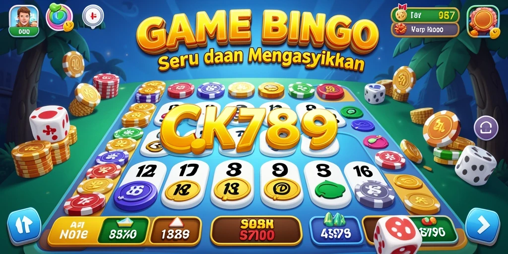 Gameplay seru CK789 dengan suasana kompetitif Bingo.