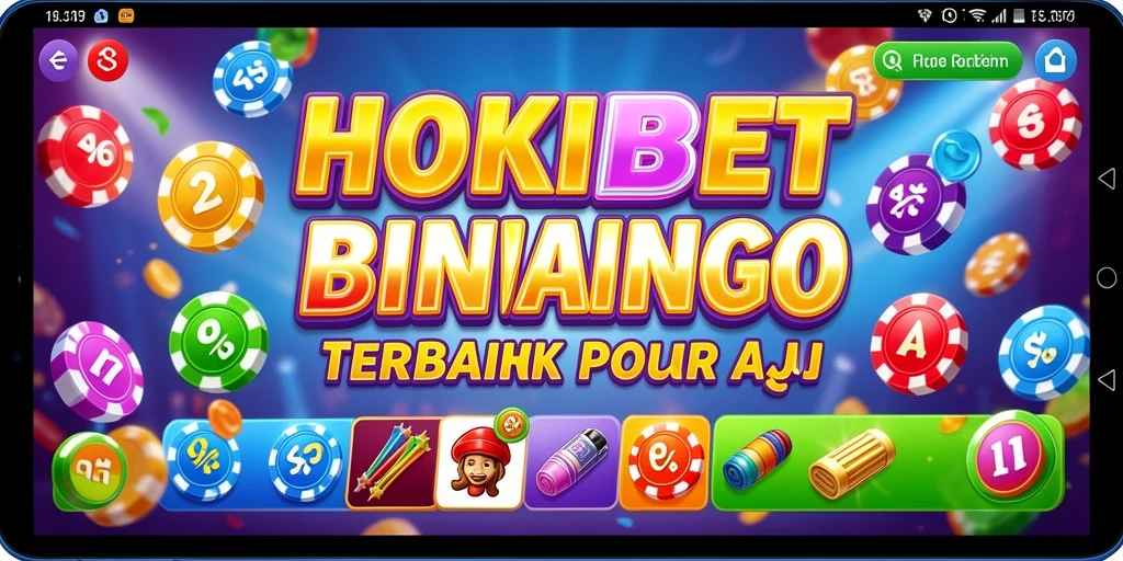 Gameplay seru HOKIBET dengan banyak warna dan keseruan Bingo.