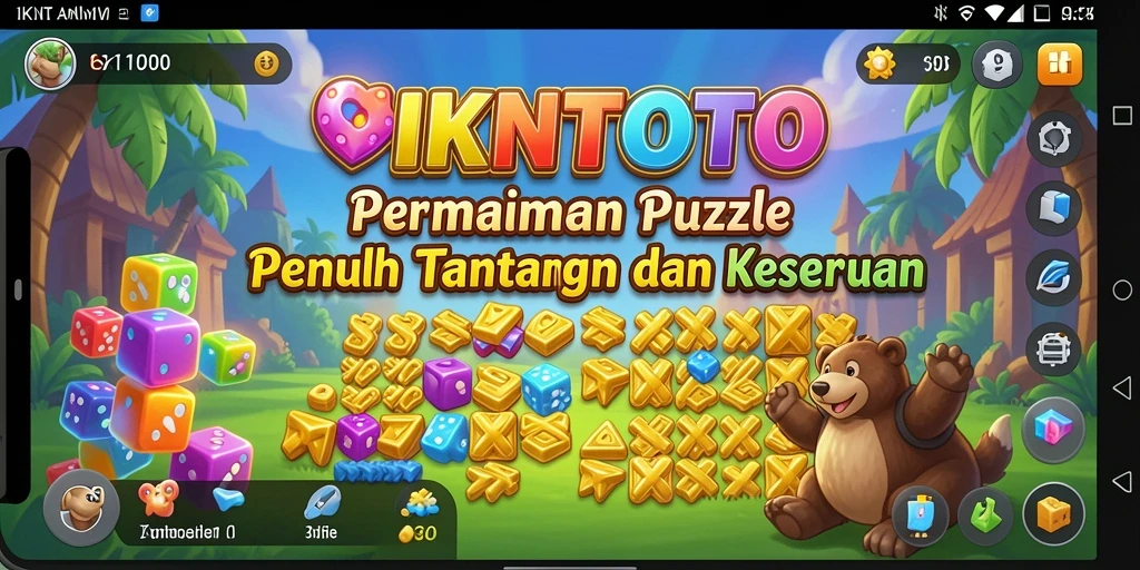 Screenshot menunjukkan gameplay menarik IKNTOTO dengan berbagai tantangan Puzzle.