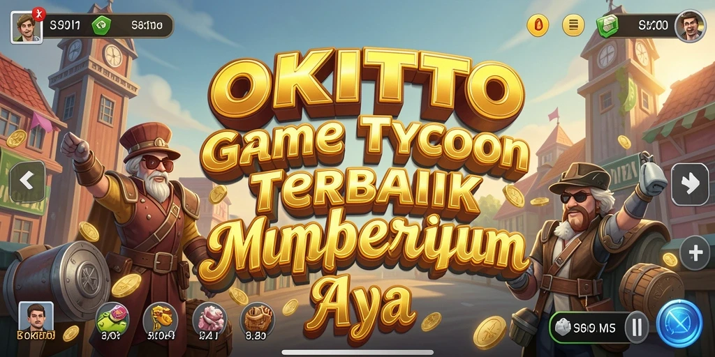 Gameplay Tycoon yang menegangkan dan menarik dalam KOKITOTO.