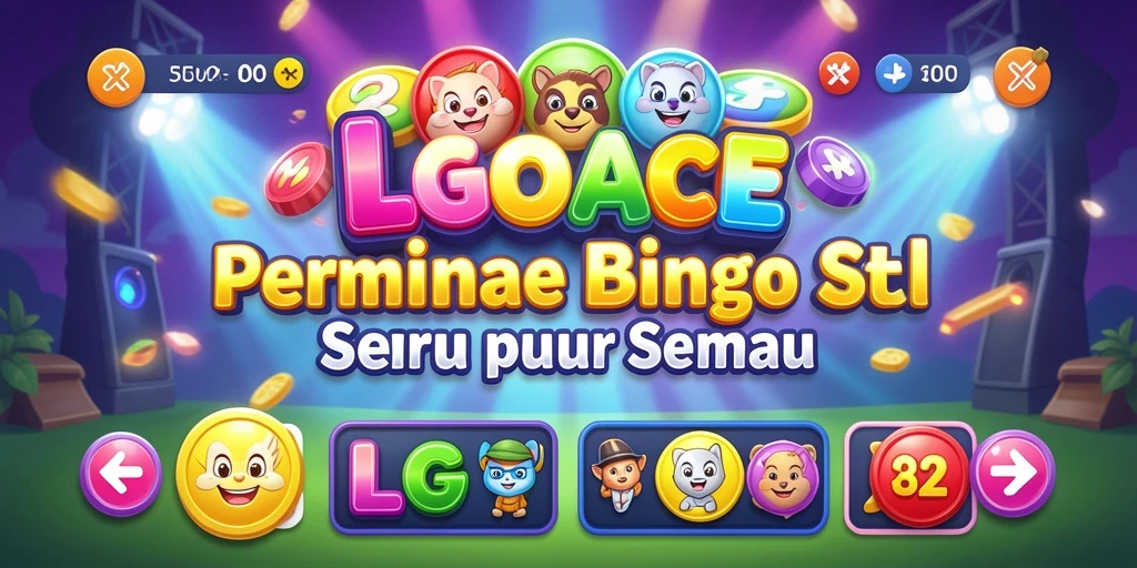 Screenshot gameplay LGOACE yang menunjukkan keseruan permainan Bingo.