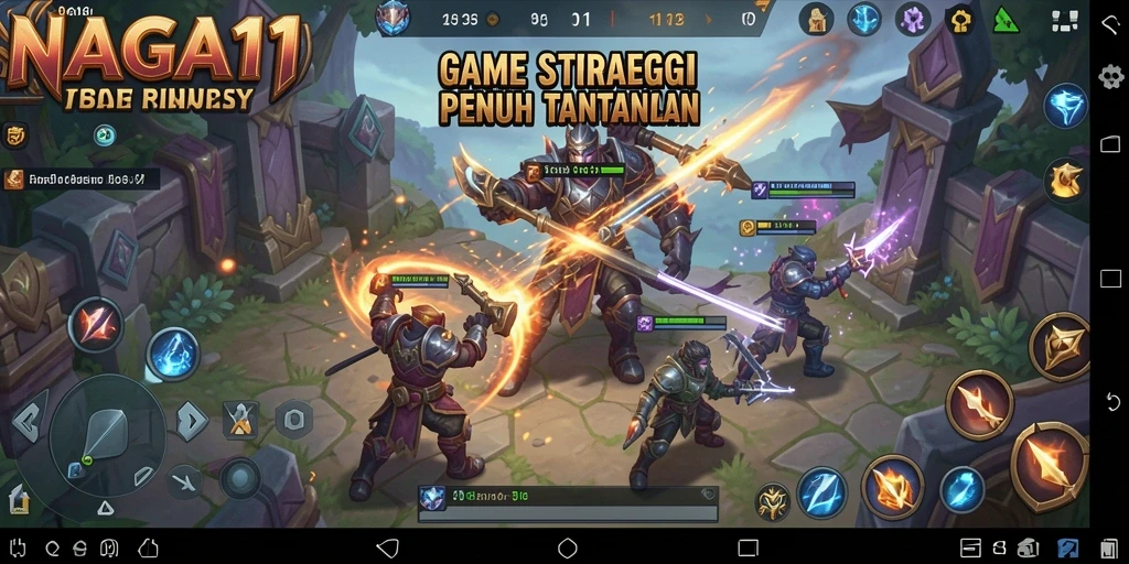 Tampilan gameplay SLG yang menarik di NAGA11.